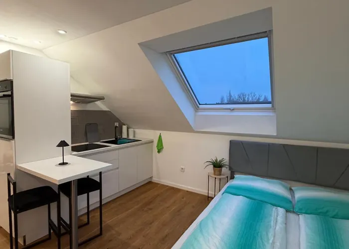 Modernes Dachgeschoss Apartment Augsburg photo